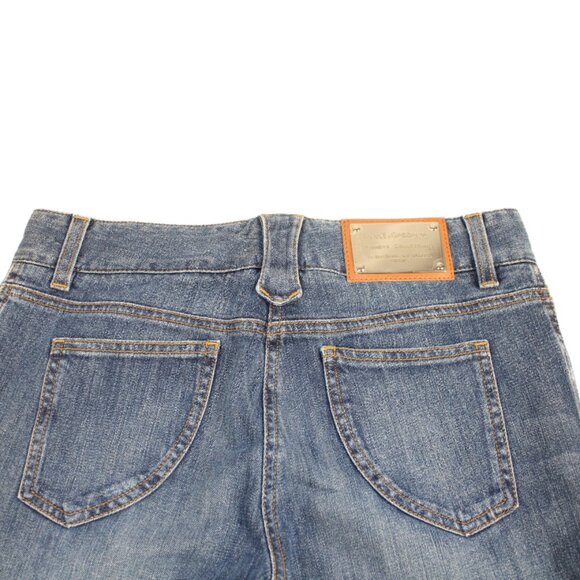 Dolce & Gabbana Via San Damilano 7 Milano Italia Blue Fade Jeans, Size 38 - Picture 7 of 9